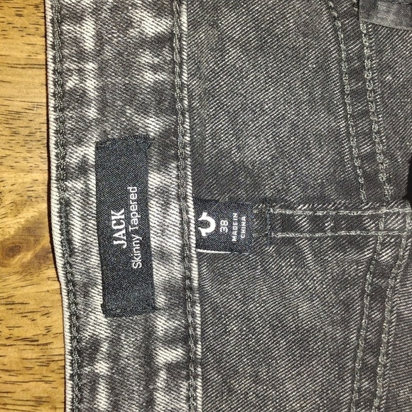 TRUE RELIGION / Jack Skinny Tapered Jeans Mens 38 - Picture 6 of 9